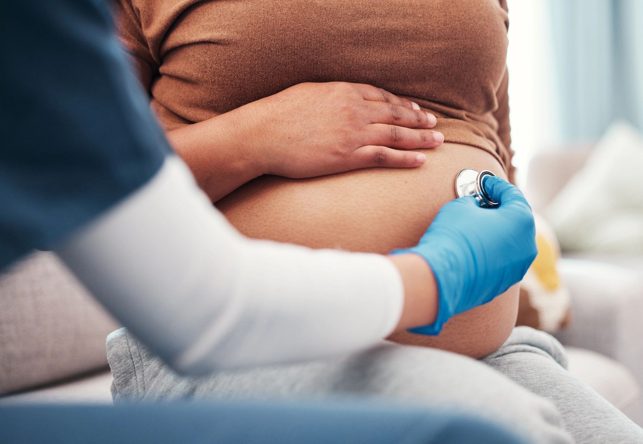 Healthcare worker administering vaccine to a patient